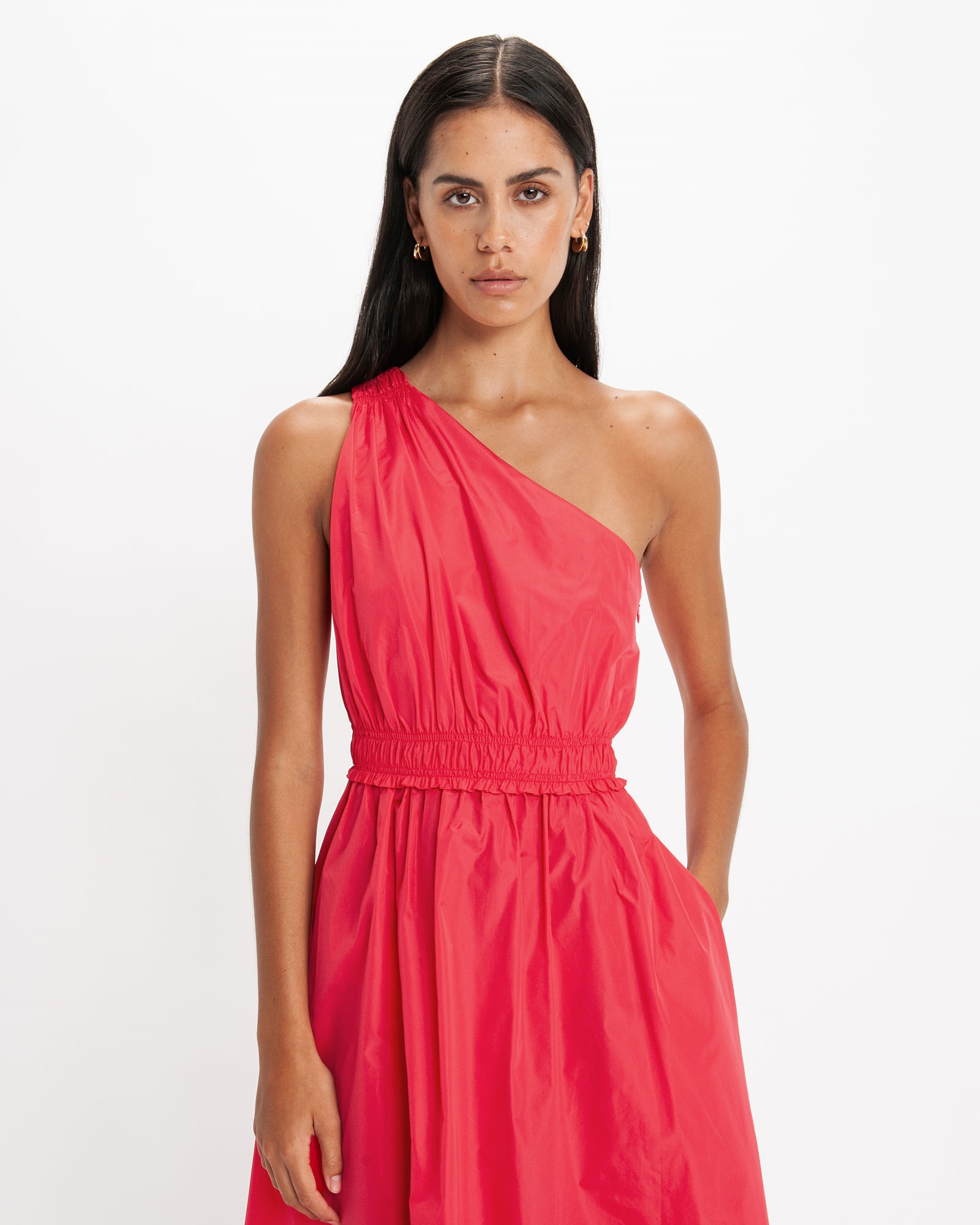 Asymmetrical Taffeta Dress | Buy Dresses Online - Cue