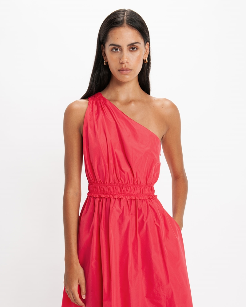 Dresses | Asymmetrical Taffeta Dress | 542 Malibu