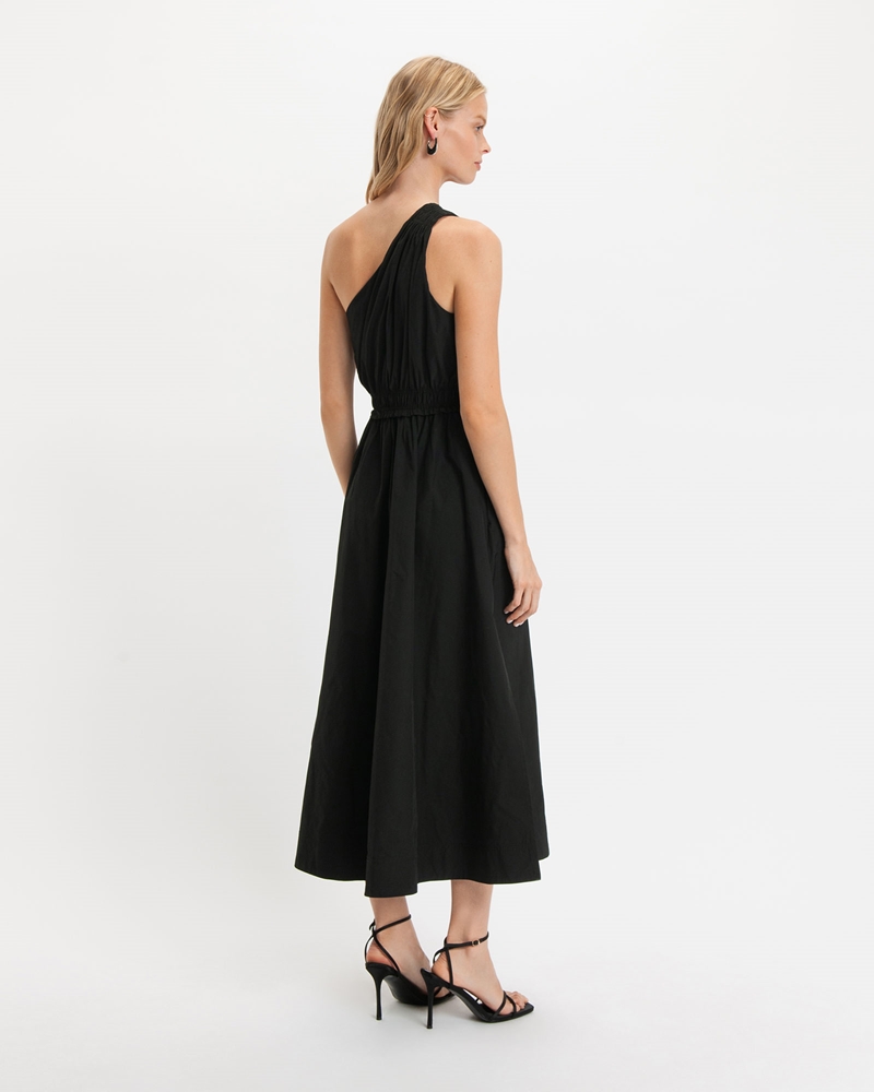 Dresses  | Asymmetric Dress | 990 Black