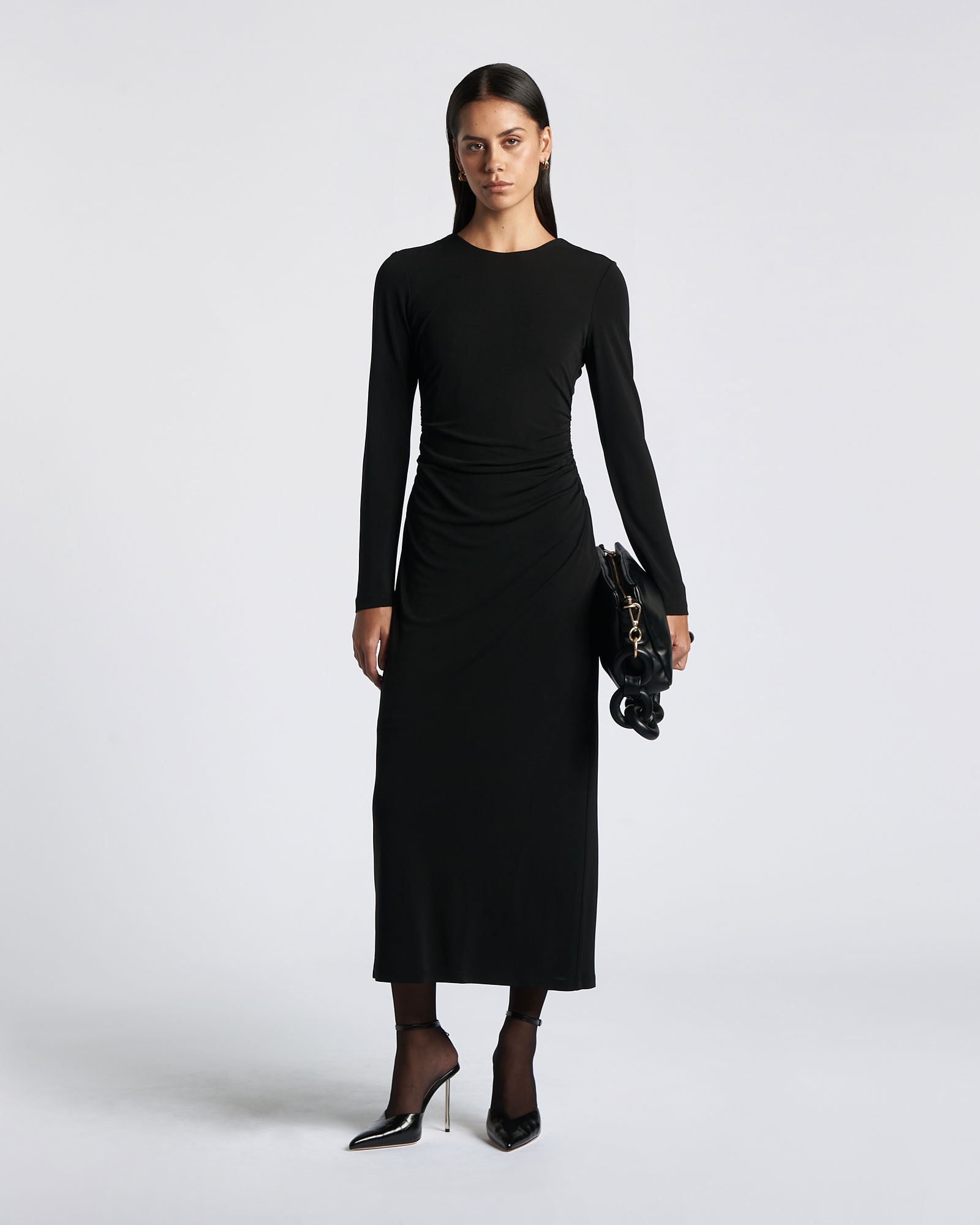Laced Back Midi Dress | Buy Dresses Online - Cue