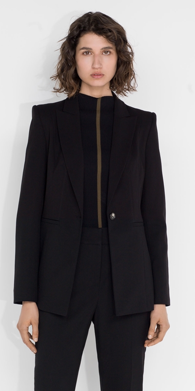 Jackets and Coats | Classic Blazer | 990 Black