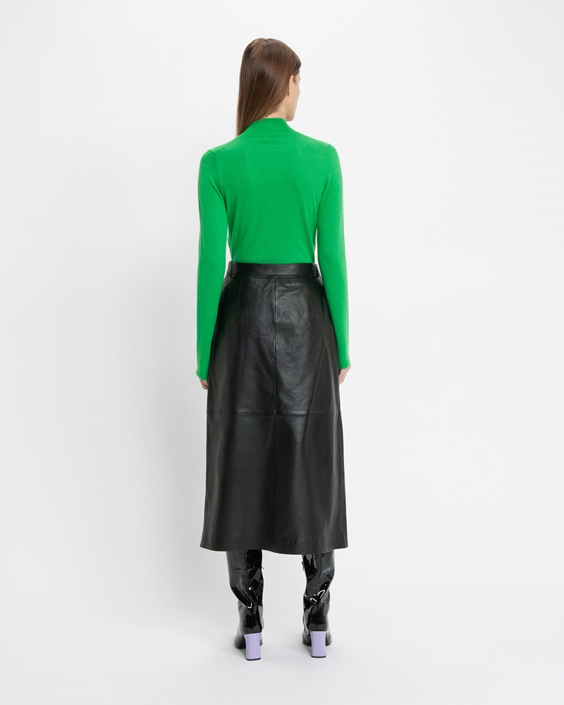 Sale  | Lurex Long Sleeve Knit | 328 Vibrant Green