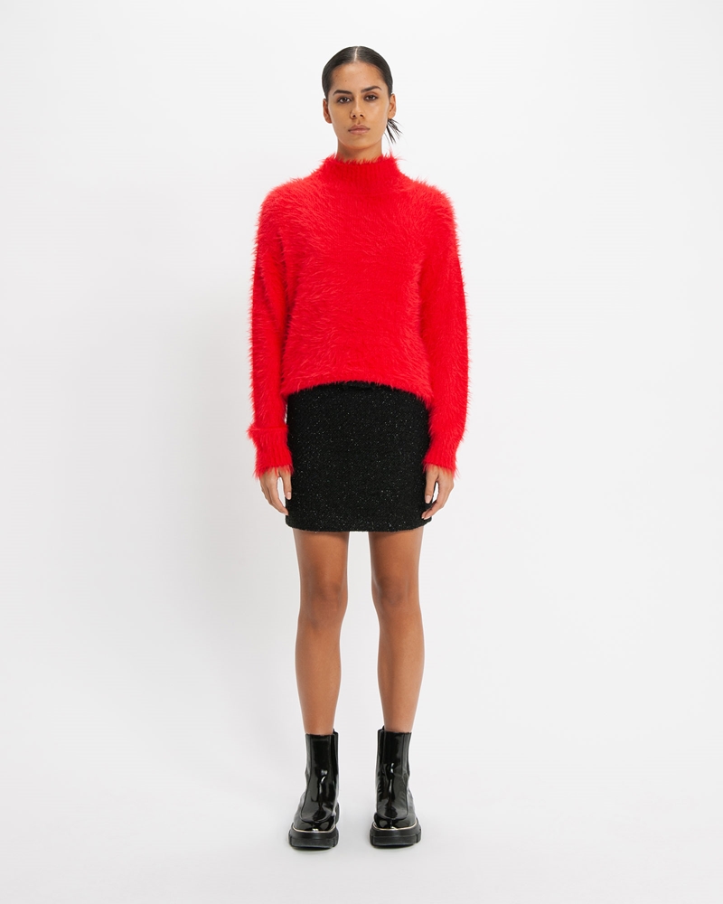 New Arrivals | Fluffy Jumper | 660 Red