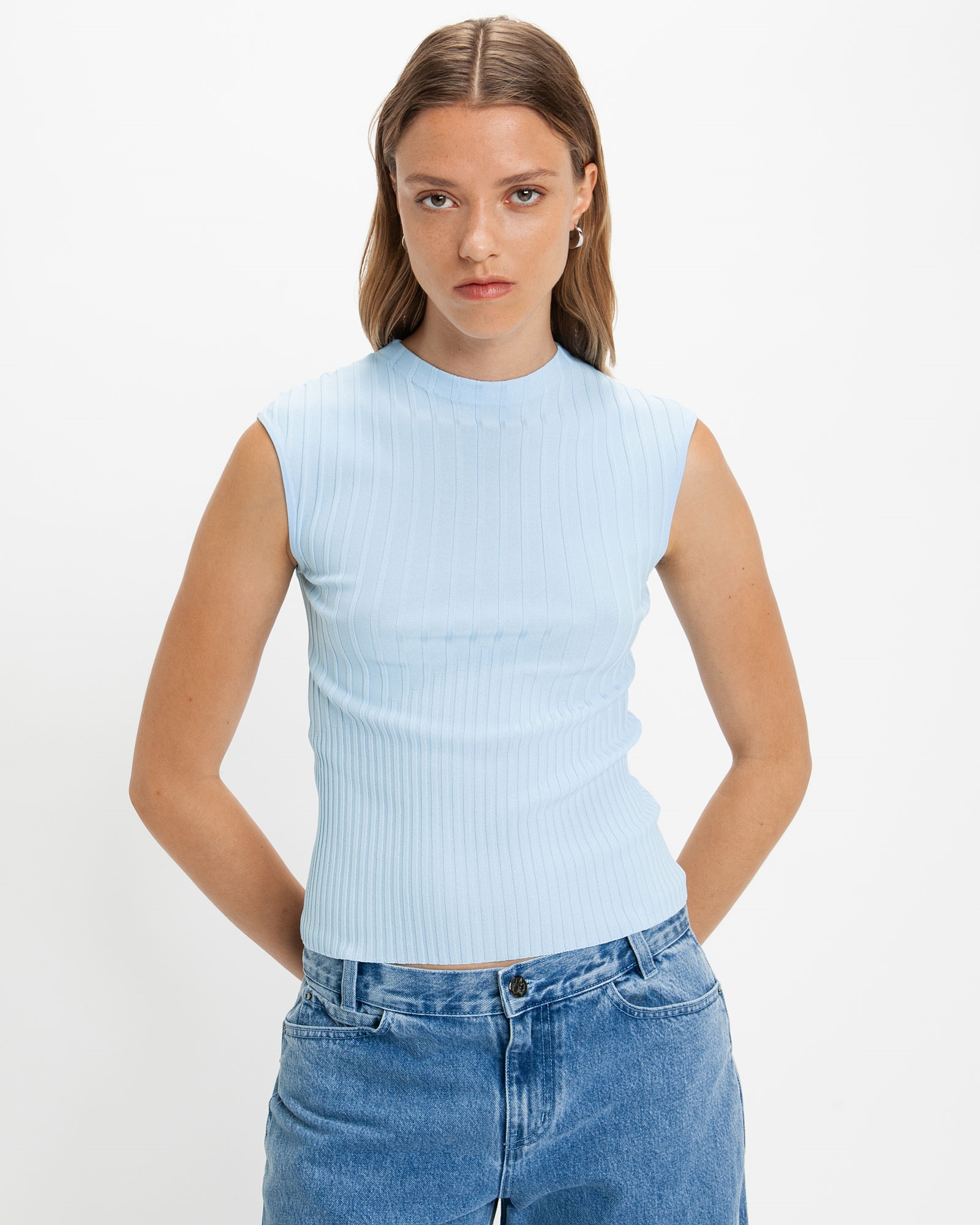 Multi Rib Knit Tank  Buy Knitwear Online - Cue